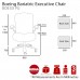 Boeing PU Bariatric Executive Chair 